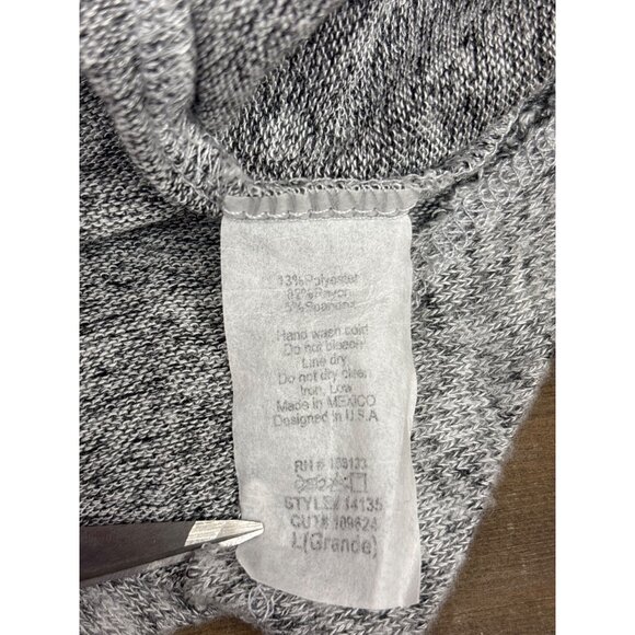 Gray Jockey Womens Long Sleeve Henley Top Size L - Picture 6 of 6